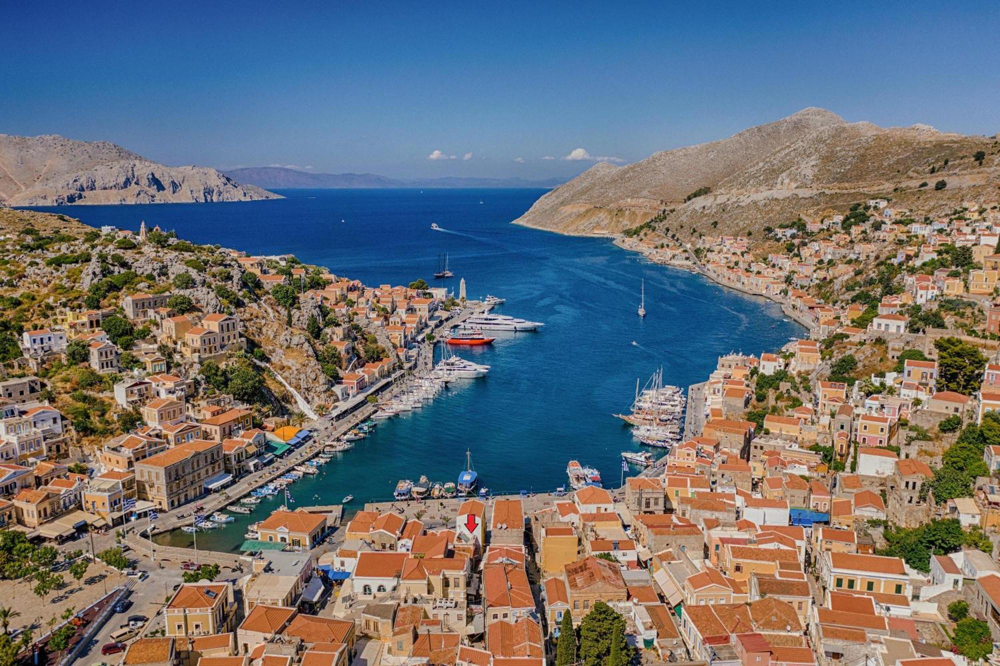 Over The Sea Apartments Symi Exterior foto